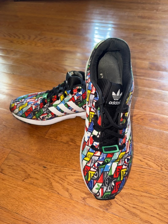 adidas Other - Men’s Multicolor Adidas Zu-Flux Tortion Graphic Sneakers limited edition